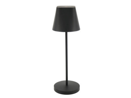 UNiLUX Lampe de bureau à LED et batterie AVA, pied, noir