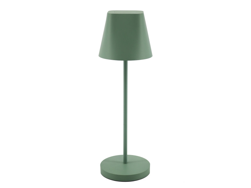 UNiLUX Lampe de bureau à LED et batterie AVA, pied, vert