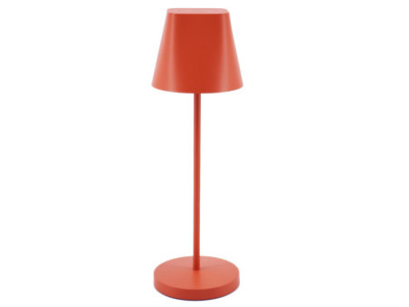 UNiLUX Lampe de bureau à LED et batterie AVA, pied, brique