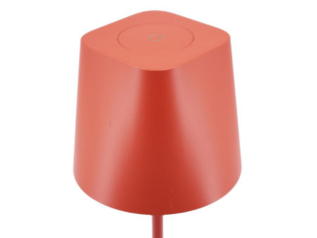 UNiLUX Lampe de bureau à LED et batterie AVA, pied, brique