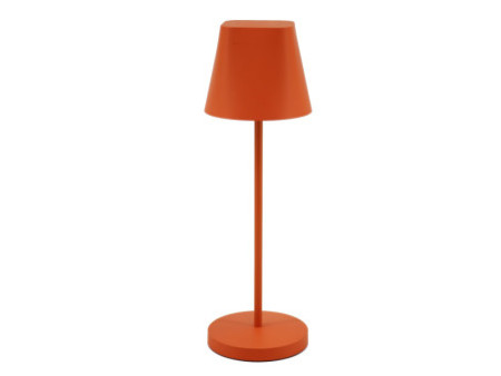 UNiLUX Lampe de bureau à LED et batterie AVA, pied, orange