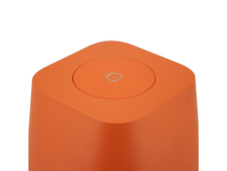 UNiLUX Lampe de bureau à LED et batterie AVA, pied, orange