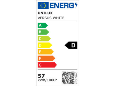 UNiLUX Lampadaire LED VERSUS, hauteur: 1.960 mm, blanc