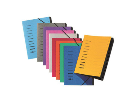 PAGNA Trieur 'Sorting File', 7 compartiments, blanc