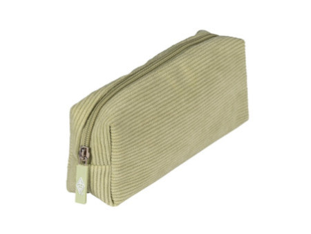 WEDO Trousse en velours côtelé, vert pistache