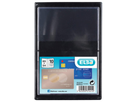 Oxford Etui de poche, PVC, simple, format: 85 x 55 mm