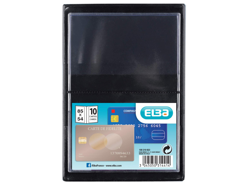 Oxford Etui de poche, PVC, simple, format: 85 x 55 mm