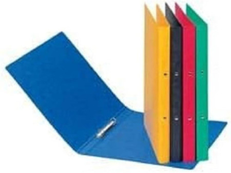 PAGNA Classeur 2 anneaux, en carton, bleu