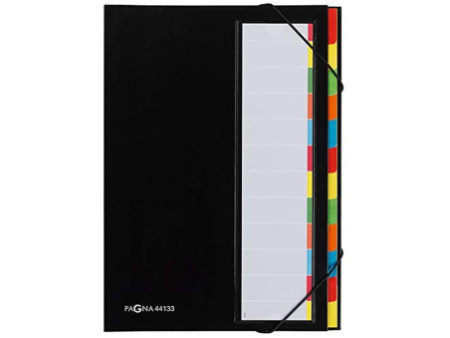 PAGNA trieur DESKORGANIZER Color, 12 poches, bleu