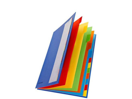 PAGNA trieur DESKORGANIZER Color, 12 poches, bleu