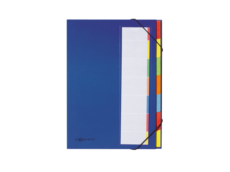 PAGNA Trieur DESKORGANIZER Color, 7 poches, bleu