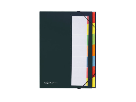 PAGNA Trieur DESKORGANIZER Color, 7 poches, noir