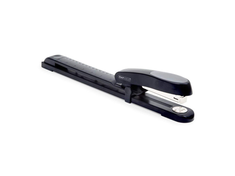RAPESCO Agrafeuse long bras Manta Ray, noir