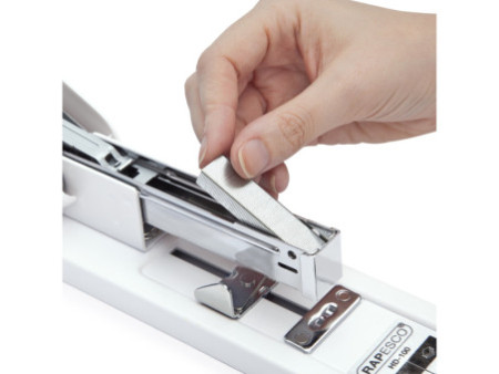 RAPESCO Agrafeuse grande capacité ECO HD-100, blanc soft