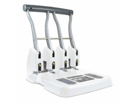 RAPESCO Perforateur quatre trous ECO P4400, blanc soft