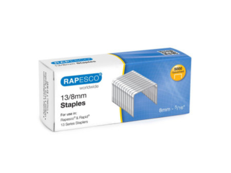 RAPESCO Agrafes pour pistolet agrafeur 13/8 mm, galvanisé