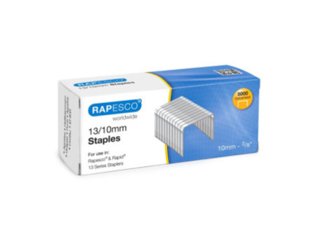 RAPESCO Agrafes pour pistolet agrafeur 13/10, galvanisé
