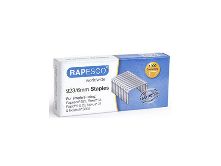 RAPESCO Agrafes 923/8+10+12 mm, galvanisé