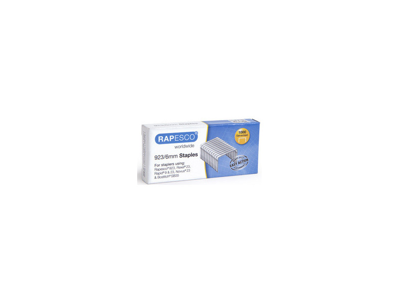 RAPESCO Agrafes 923/15+17+20+23 mm, galvanisé