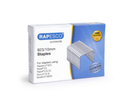 RAPESCO Agrafes 923/10, 1.000 pièces, galvanisé