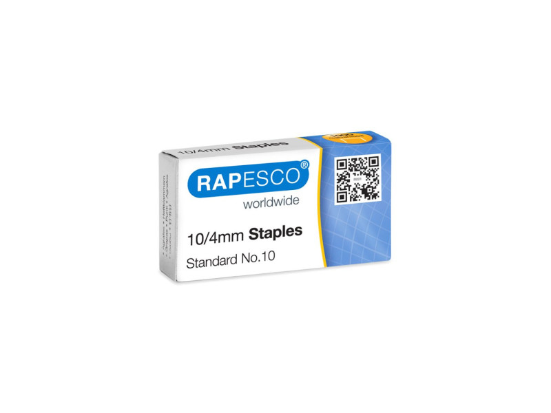 RAPESCO Agrafes 10/4, 1.000 pièces, galvanisé