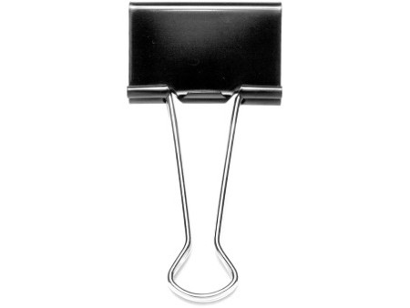 RAPESCO Pince double clip, largeur: 32 mm, noir