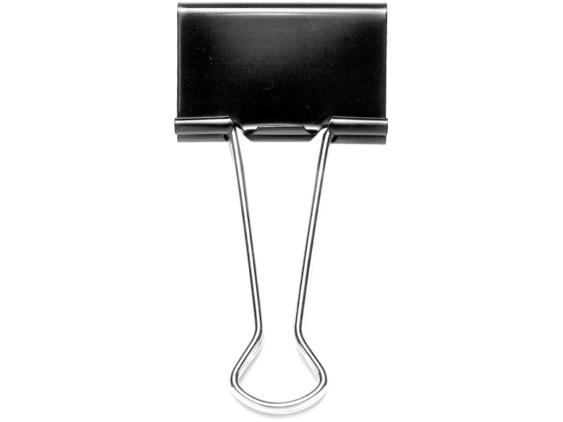 RAPESCO Pince double clip, largeur: 32 mm, noir