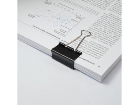 RAPESCO Pinces double clip, largeur: 41 mm, noir