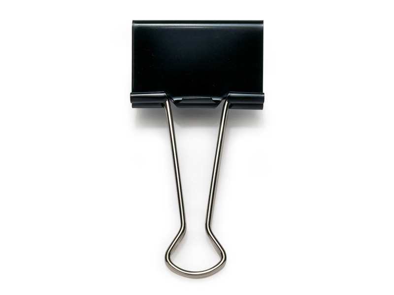 RAPESCO Pinces double clip, largeur: 50 mm, noir
