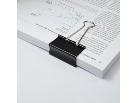 RAPESCO Pinces double clip, largeur: 50 mm, noir