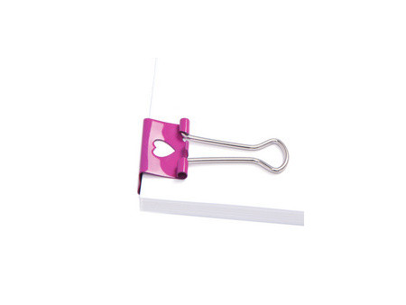 RAPESCO Pince double clip, (L)19 mm, Smile, bleu clair