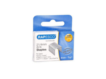 RAPESCO Agrafes 21/4, 2.000 pièces, galvanisé