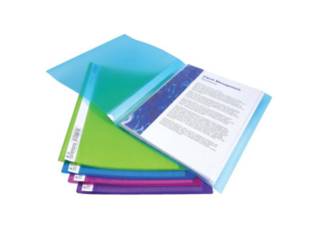RAPESCO Protège-documents, A4, PP, 20 pochettes, assorti