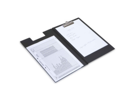RAPESCO Pochette porte-bloc, A4, plastifié, PVC grainé, noir