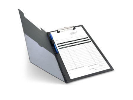 RAPESCO Pochette porte-bloc, plastifié, A4, noir