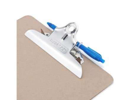 RAPESCO Porte-bloc, panneau de particules, A4, brun