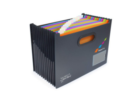 RAPESCO Trieur SupaFile, A4, 13 compartiments, noir