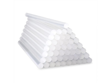 RAPESCO Bâton de colle type H, 50 pièces, transparent