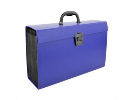 RAPESCO Trieur valisette, A4, 19 compartiments, bleu