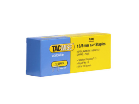TACWISE Agrafes 13/6 mm, fin, galvanisé