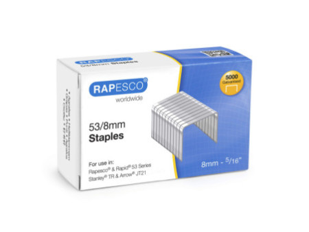 TACWISE Agrafes 53/8 mm, 5.000 pièces, galvanisé