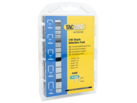 TACWISE Multipack d'agrafes 140/6+8+10+12+14, galvanisé