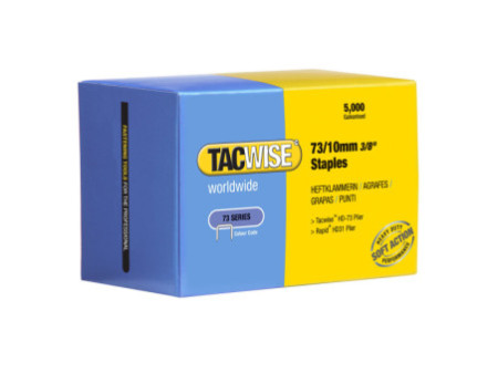 TACWISE Agrafes 73/10 mm, galvanisé, 5.000 pièces
