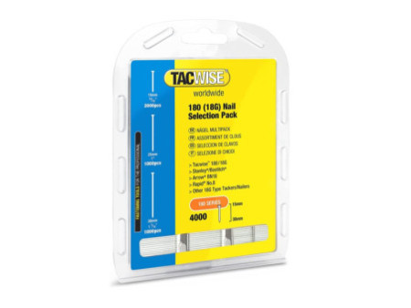 TACWISE Clous, multipack 180/15-30 mm, 4.000 pièces