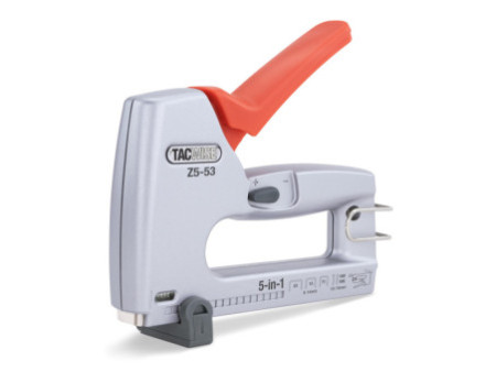 TACWISE Agrafeuse/cloueuse Z5-140 (5 en 1), argent/orange