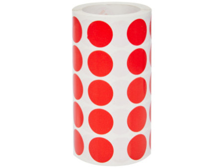 APLI Kids Gommette de couleur en rouleau, rouge
