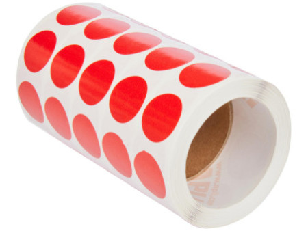 APLI Kids Gommette de couleur en rouleau, rouge