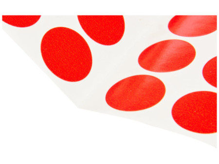 APLI Kids Gommette de couleur en rouleau, rouge
