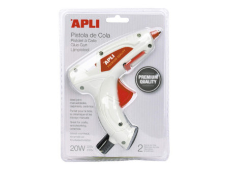 APLI Pistolet à colle, en blister