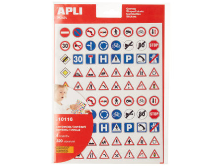APLI kids Gommettes 'Code de la Route'